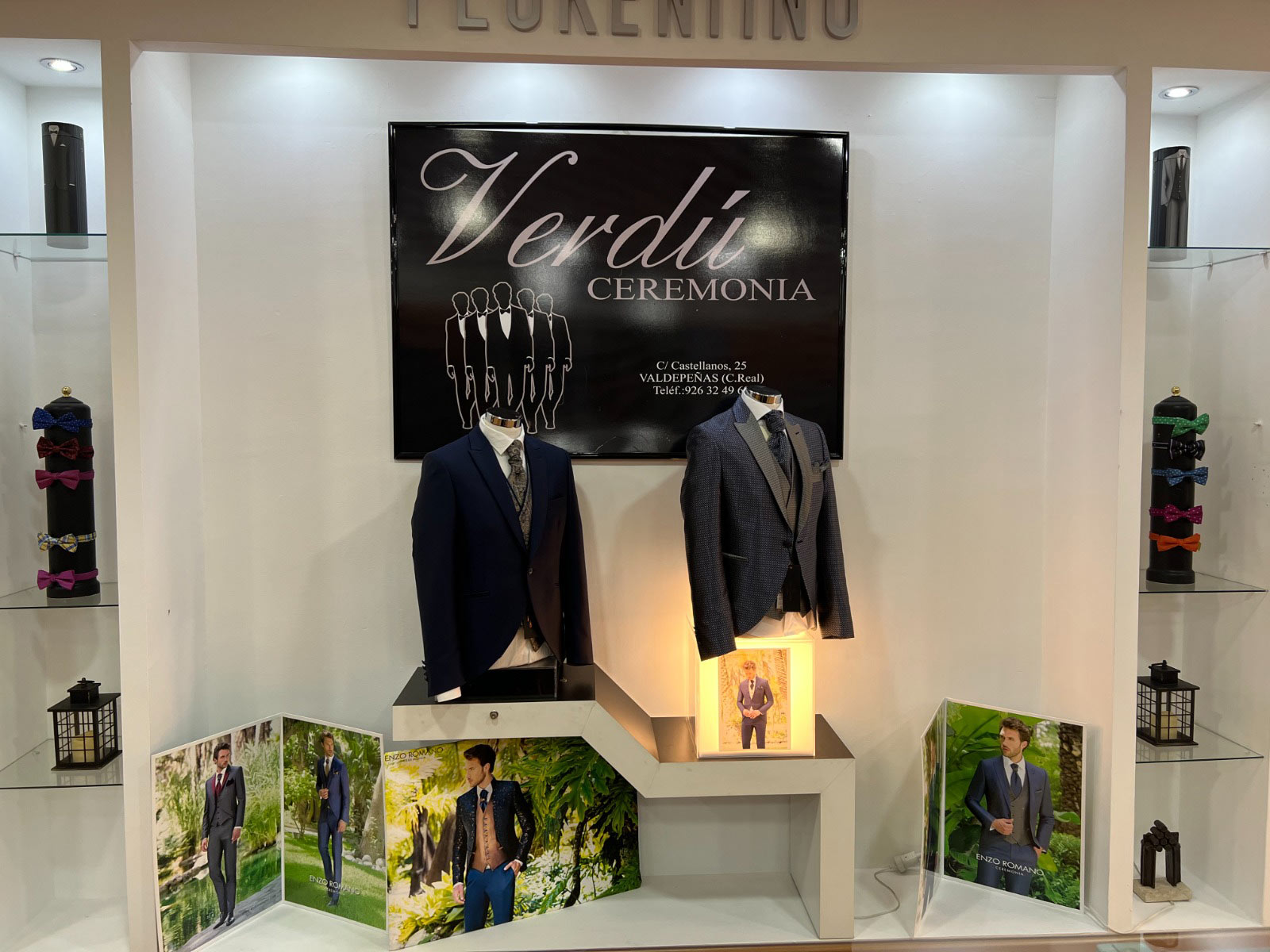 Verdú Ceremonia. Especialistas en trajes de boda y complementos para hombre en Calle Castellanos 25,  Valdepeñas, Ciudad Real